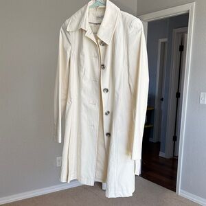 Via Spiga Cream XS Coat